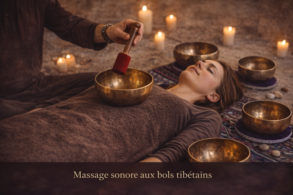 Massage sonore aux bols tibétains